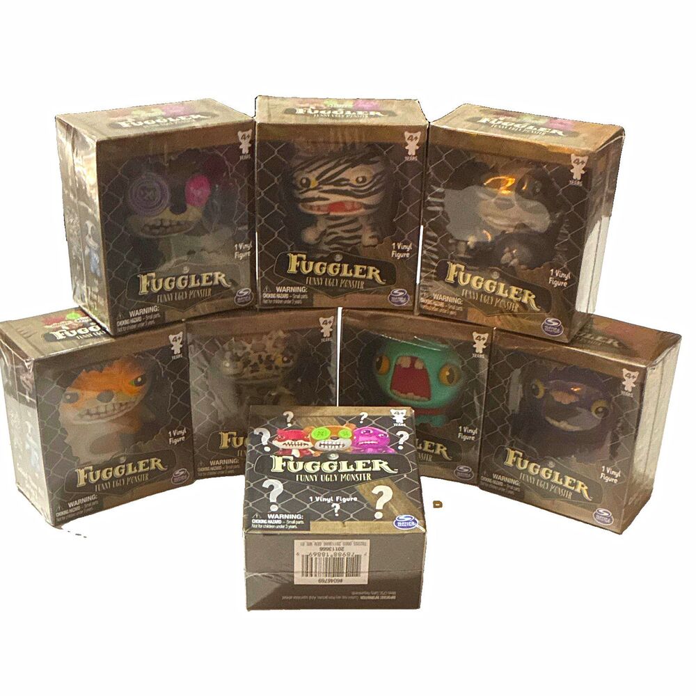 Fuggler Funny Ugly Monster Series 2 Complete Set 1/8-8/8 Spin Master 2019 New
